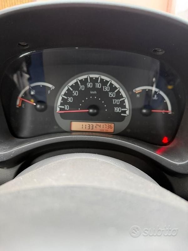 Usata Fiat Panda 2012 Rosso Utilitaria