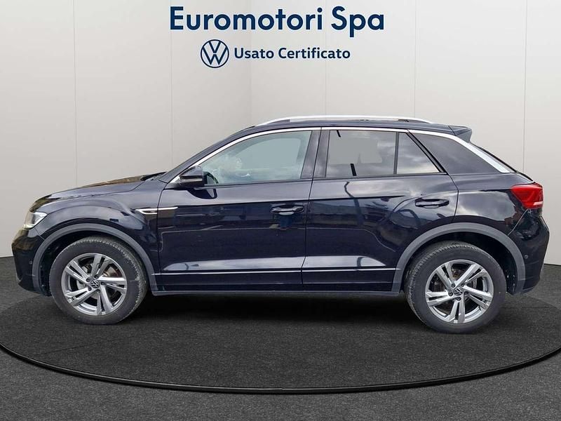 Usata VW T-Roc R-line 150 CV (110 kW) 2023 Nero SUV
