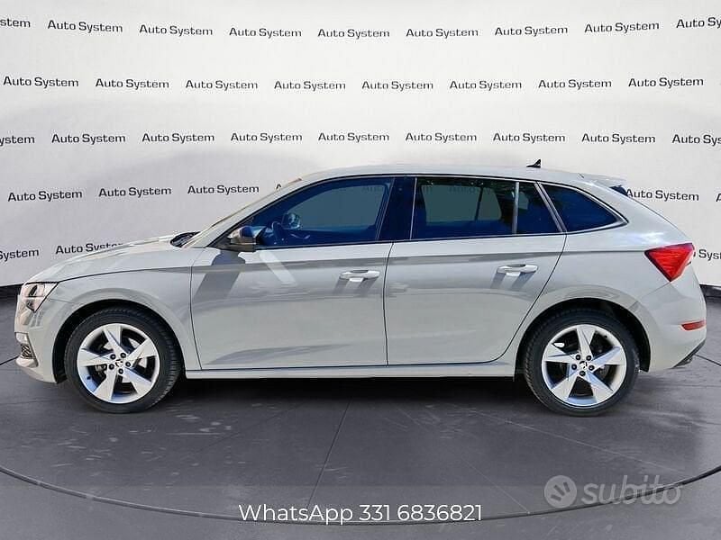 Usata Skoda Scala Ambition 110 CV (80 kW) 2021 Grigio acciaio Utilitaria