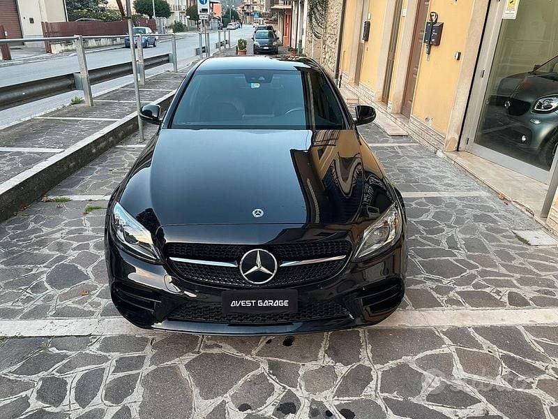 Usata Mercedes C200 Premium Plus 194 CV (142 kW) 2022 Nero Coupé