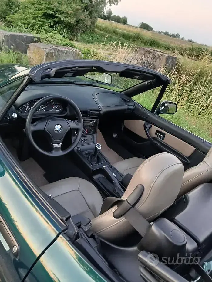 Usata BMW Z3 140 CV (102 kW) 1997 Verde Cabrio