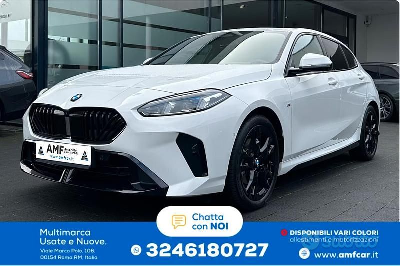 Usata BMW 120 Shadowline 170 CV (125 kW) 2025 Bianco Utilitaria