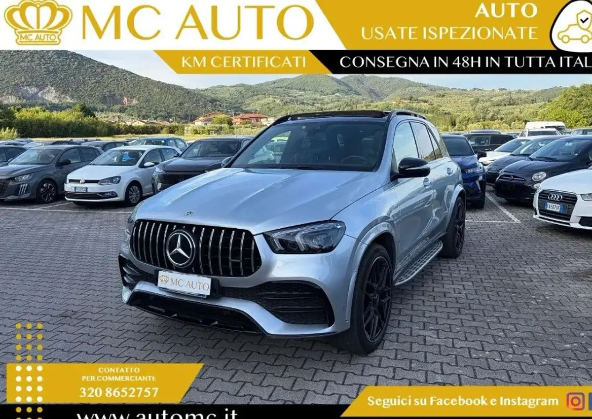 Usata Mercedes GLE53 AMG AMG 435 CV (319 kW) 2022 Argento SUV