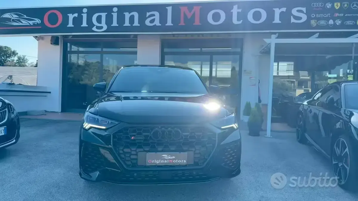 Usata Audi Q3 400 CV (294 kW) 2021 Nero SUV