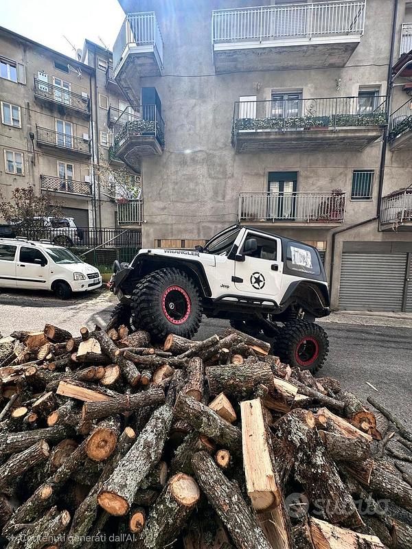 Usata Jeep Wrangler 184 CV (135 kW) 2005 Bianco SUV