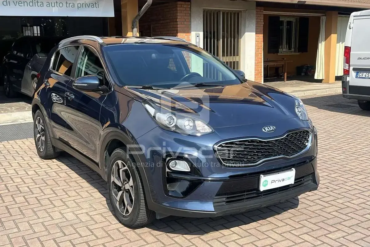 Usata Kia Sportage 116 CV (85 kW) 2019 Blu SUV
