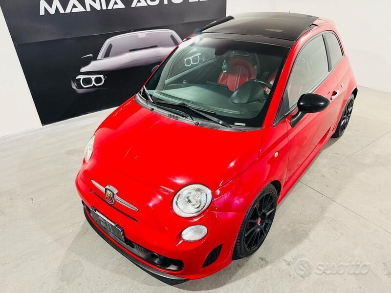Usata Abarth 595 Competizione 200 CV (147 kW) 2014 Rosso Utilitaria