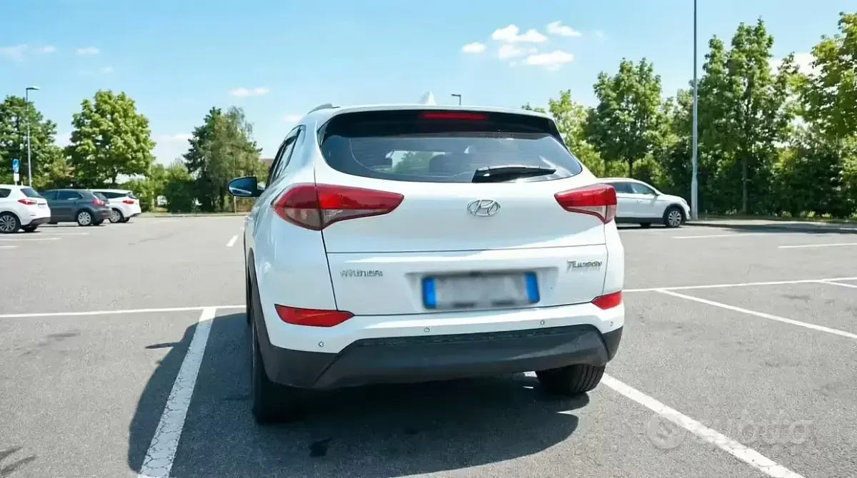 Usata Hyundai Tucson 116 CV (85 kW) 2018 Bianco SUV