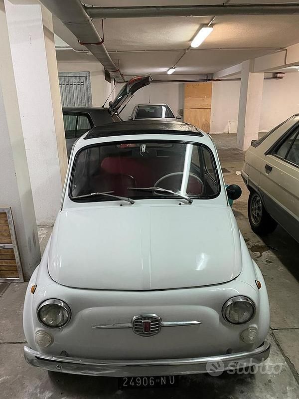 Usata Fiat Cinquecento 1960 Bianco Utilitaria