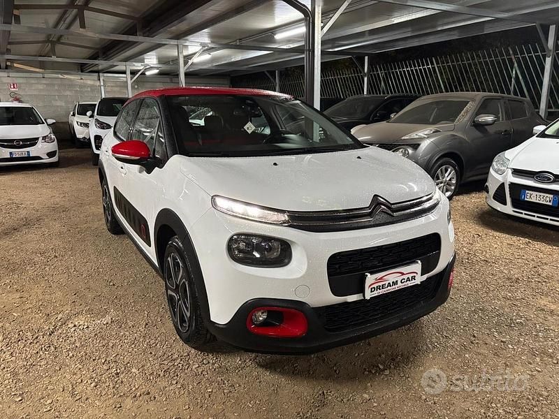 Usata Citroën C3 PureTech 82 CV (60 kW) 2018 Bianco Utilitaria