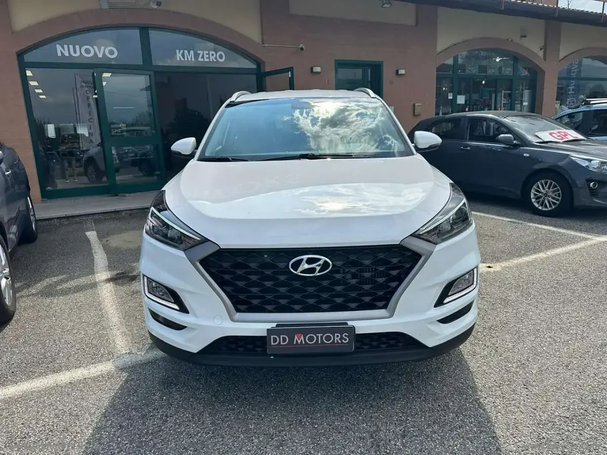 Usata Hyundai Tucson 116 CV (85 kW) 2019 Bianco SUV