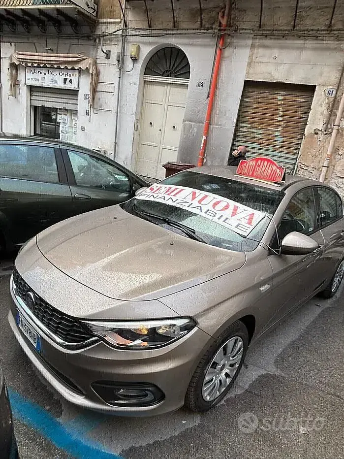 Usata Fiat Tipo Lounge 95 CV (69 kW) 2018 Marrone Berlina