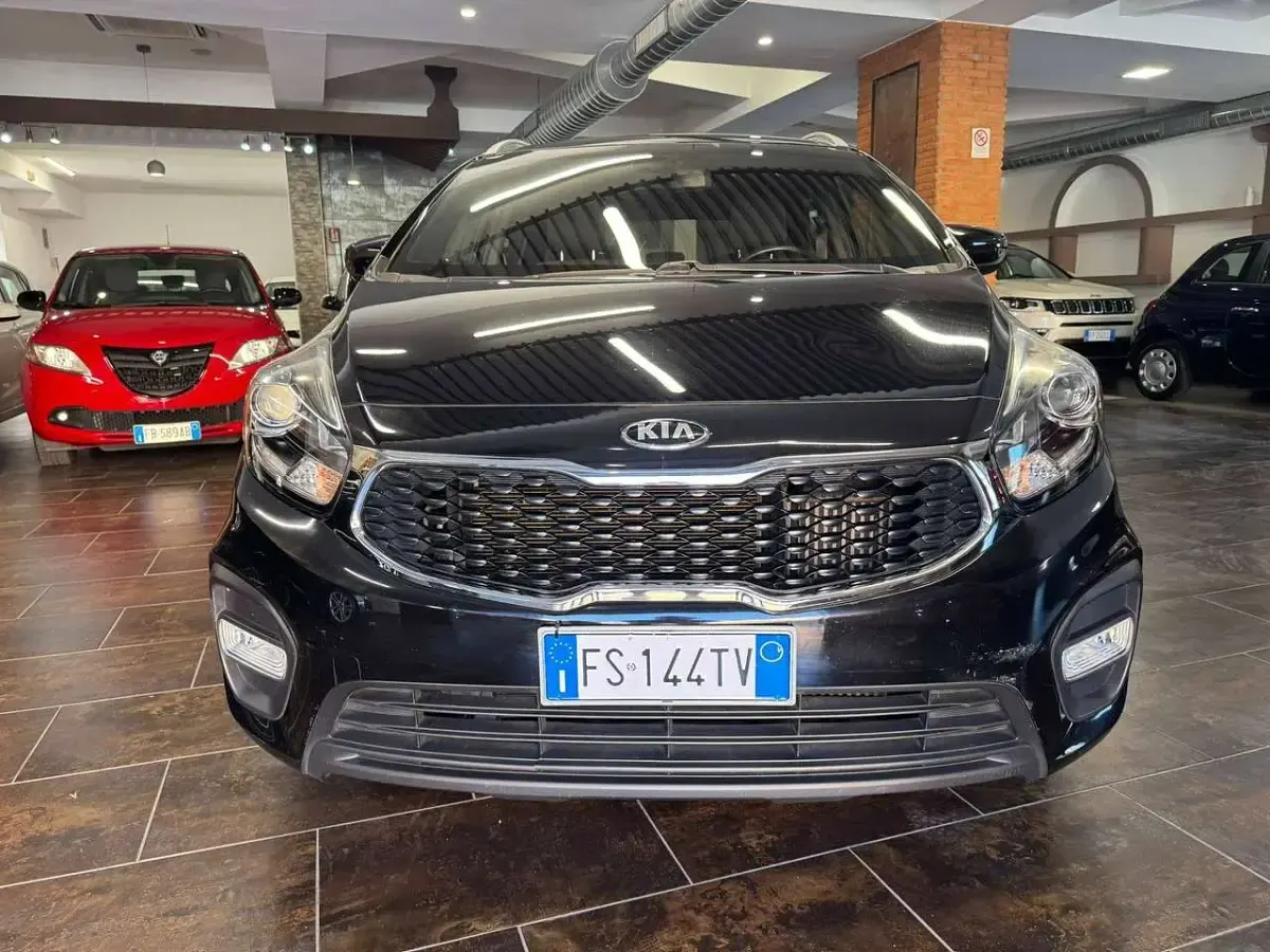 Usata Kia Carens 141 CV (103 kW) 2018 Nero Monovolume