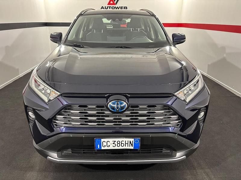 Second-hand Toyota RAV4 Hybrid Style 185 CP (136 kW) 2021 Albastru SUV