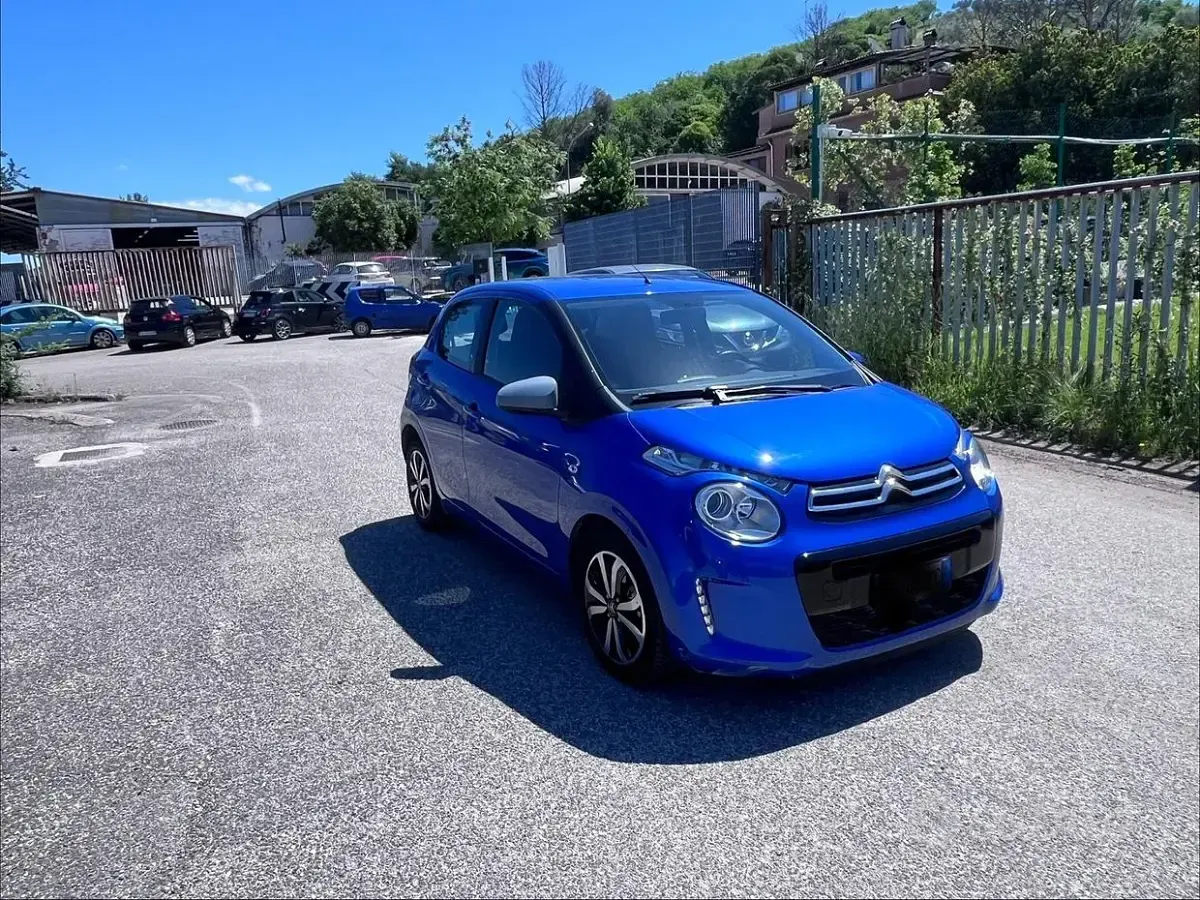 Usata Citroën C1 Shine 69 CV (50 kW) 2018 Blu Utilitaria