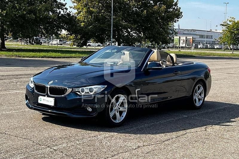Usata BMW 428 Luxury Line 245 CV (180 kW) 2014 Blu Cabrio