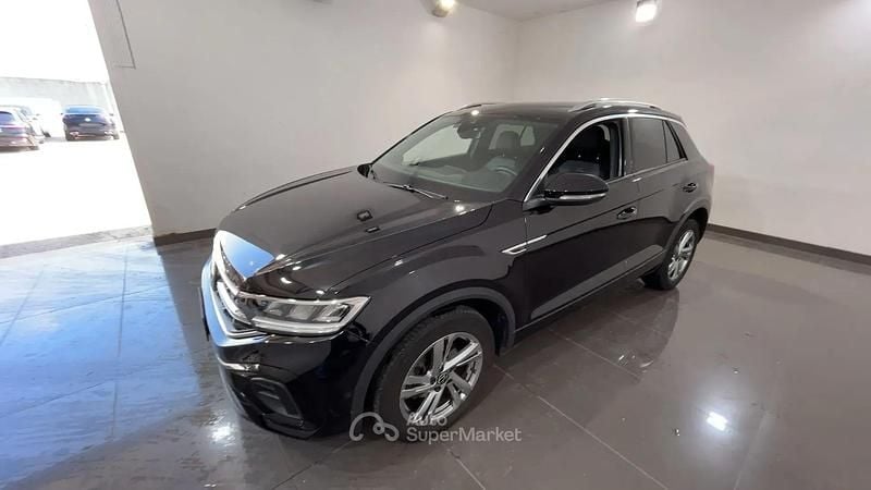 Usata VW T-Roc R-line 110 CV (80 kW) 2023 Nero SUV