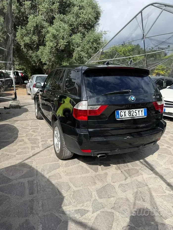 Usata BMW X3 177 CV (130 kW) 2009 Nero SUV