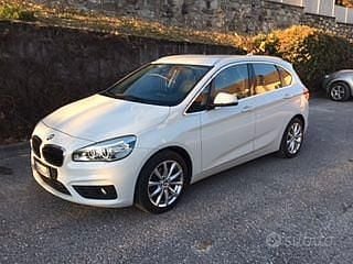 Usata BMW 218 Active Tourer Efficient Dynamics 2015 Bianco Monovolume