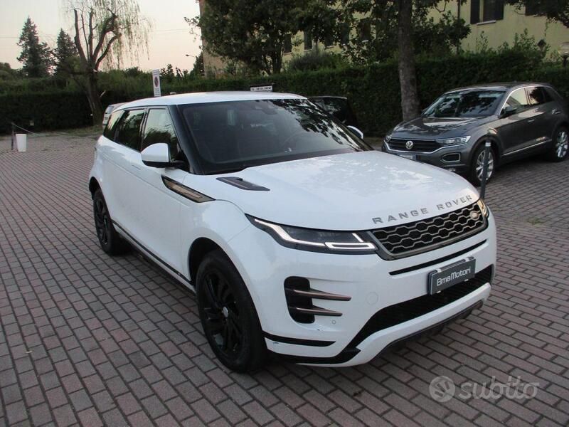 Bianco Usata 2019 Land Rover Range Rover evoque R-Dynamic SUV | 25.490 € (Buon prezzo) - Immagine 1/4