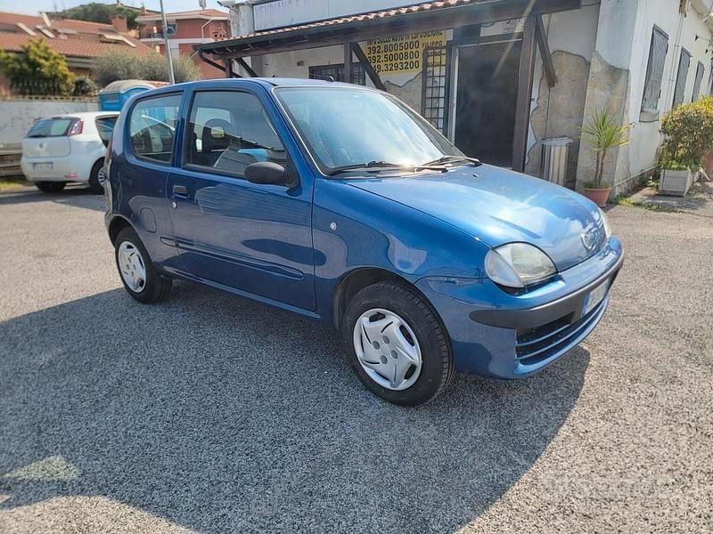 Usata Fiat Seicento 54 CV (39 kW) 2003 Blu Utilitaria