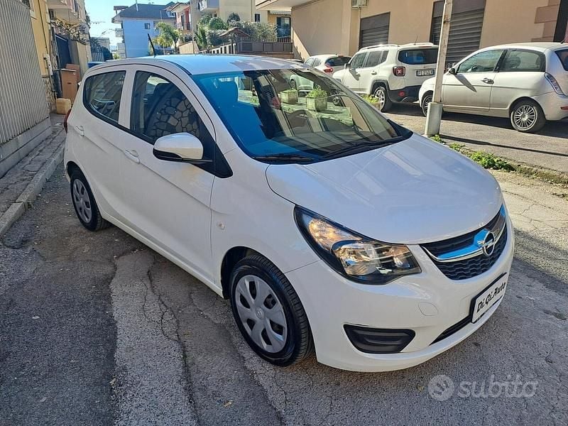 Usata Opel Karl 75 CV (55 kW) 2018 Bianco Utilitaria