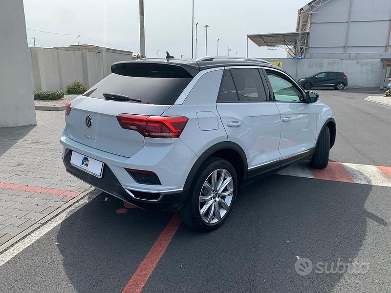 Usata VW T-Roc Advance 149 CV (109 kW) 2021 Bianco SUV