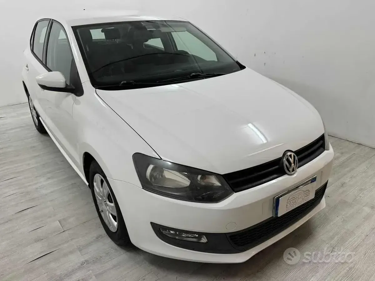 Usata VW Polo Trendline 60 CV (44 kW) 2012 Bianco Utilitaria
