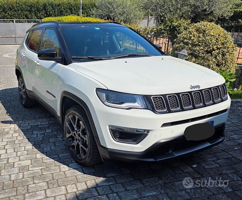 Bianco Usata 2021 Jeep Compass SUV | 22.500 € (Buon prezzo) - Immagine 1/1