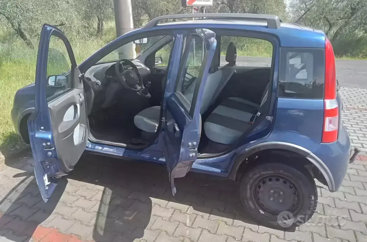 Usata Fiat Panda 4x4 69 CV (50 kW) 2006 Blu Utilitaria
