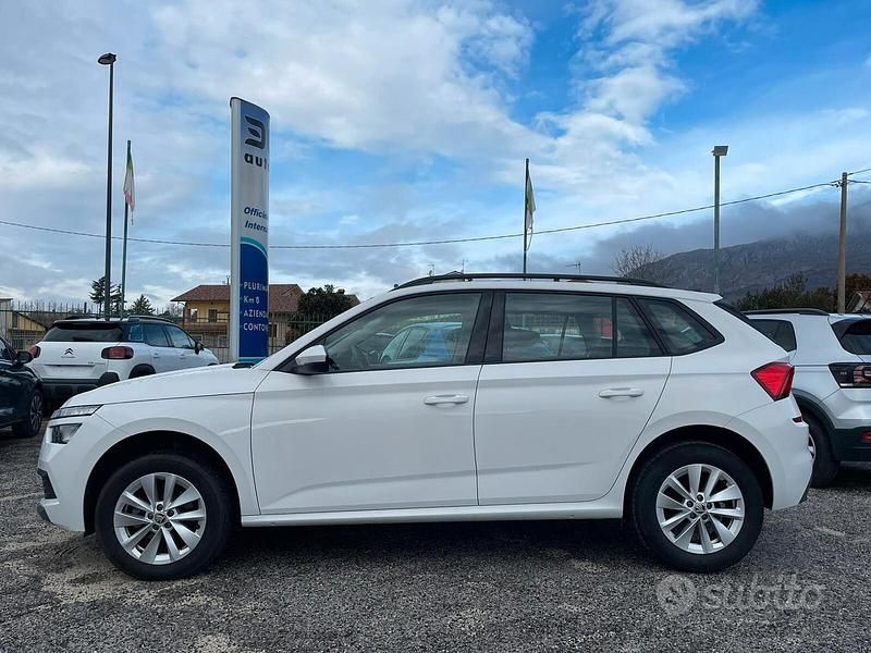 Usata Skoda Kamiq Ambition 95 CV (69 kW) 2023 Bianco SUV