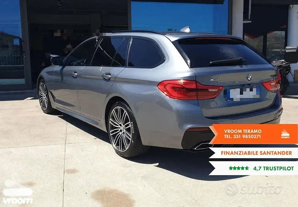Usata BMW 530 M Sport 249 CV (183 kW) 2019 Grigio Station wagon