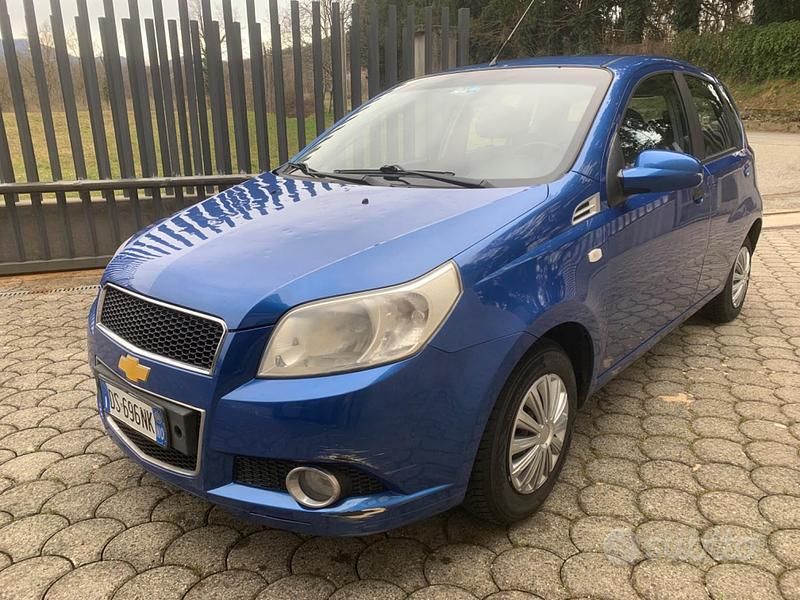 Usata Chevrolet Aveo LS 81 CV (59 kW) 2008 Blu Berlina
