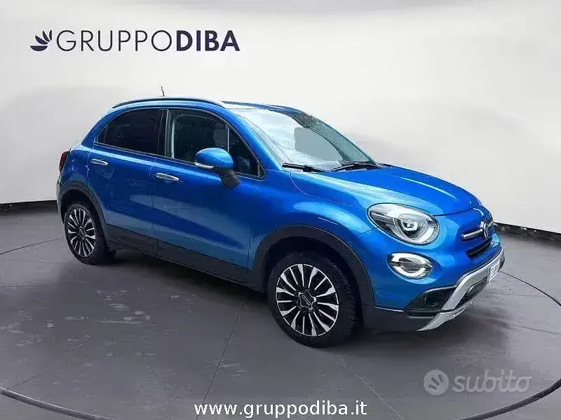 Usata Fiat 500X Cross 120 CV (88 kW) 2019 Blu SUV