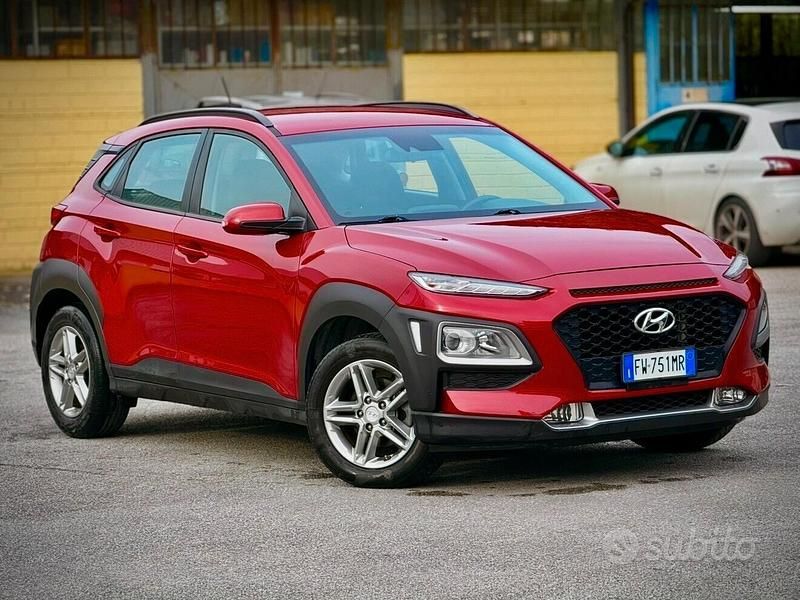 Usata Hyundai Kona 119 CV (87 kW) 2019 Rosso SUV