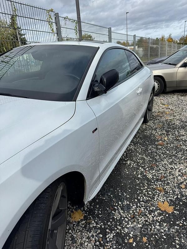 Usata Audi A5 S-Line 252 CV (185 kW) 2016 Bianco Coupé