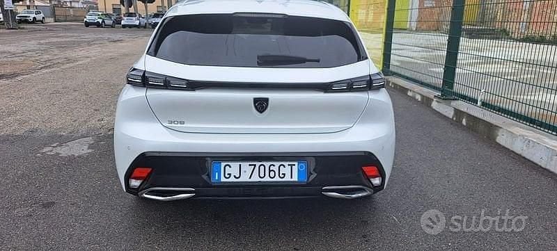 Usata Peugeot 308 Allure 131 CV (96 kW) 2022 Bianco Berlina