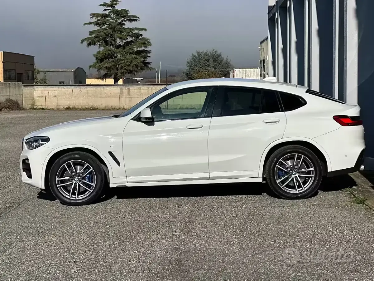 Usata BMW X4 M Sport 190 CV (139 kW) 2019 Bianco SUV