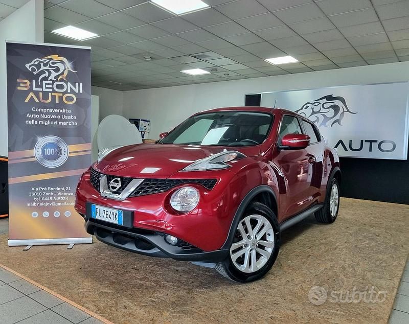 Rosso Usata 2017 Nissan Juke Acenta SUV | 8999 € (Ottimo prezzo) - Immagine 1/4