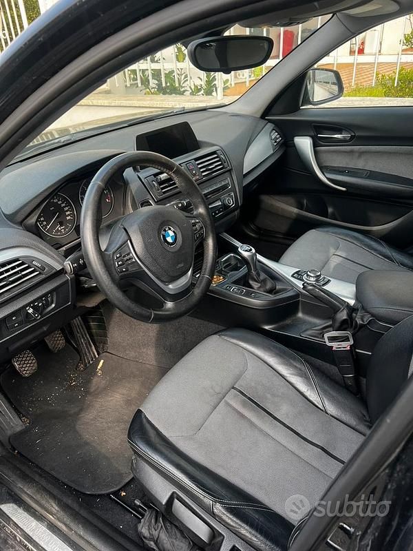 Usata BMW 116 2013 Nero Utilitaria