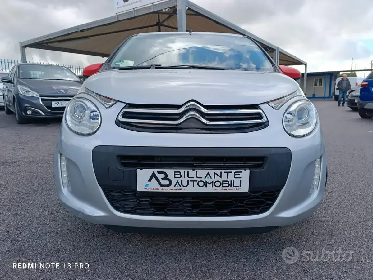 Usata Citroën C1 69 CV (50 kW) 2015 Grigio Utilitaria