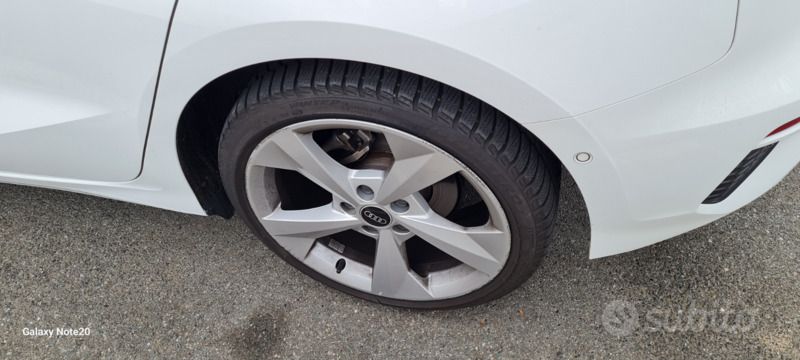 Usata Audi A3 116 CV (85 kW) 2021 Bianco Berlina