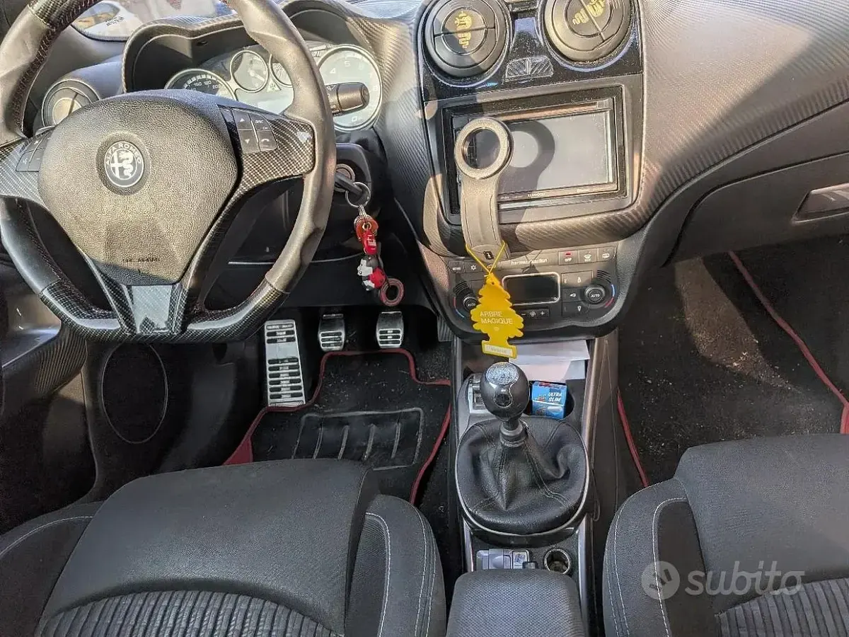 Usata Alfa Romeo MiTo Quadrifoglio Verde 170 CV (125 kW) 2010 Bianco Utilitaria