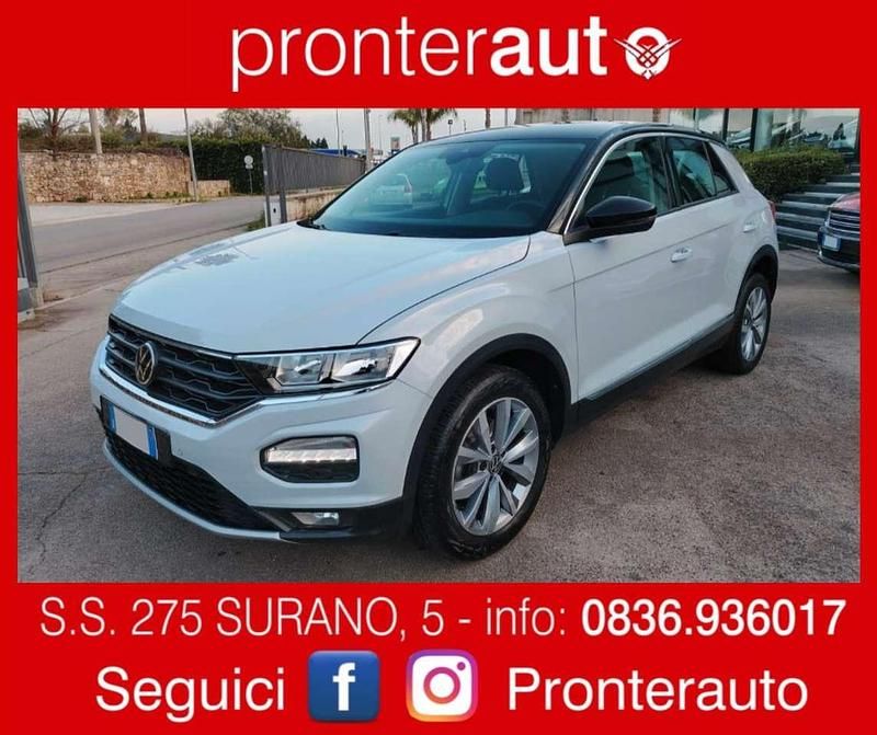 Usata VW T-Roc Style 116 CV (85 kW) 2021 Bianco SUV