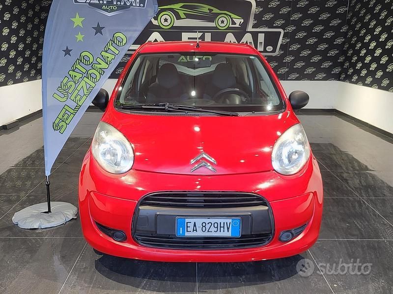 Usata Citroën C1 68 CV (50 kW) 2010 Rosso Utilitaria