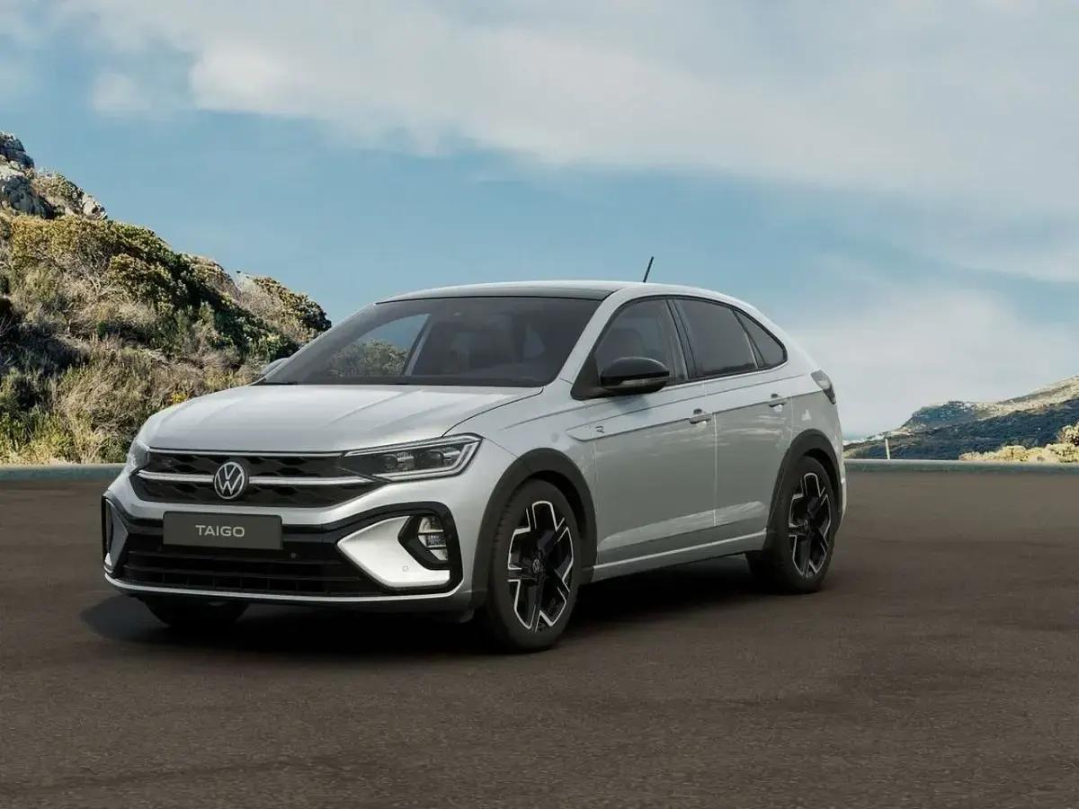 Nuova VW Taigo R-line Plus 116 CV (85 kW) 2026 Reflex silver metallizzato dee SUV