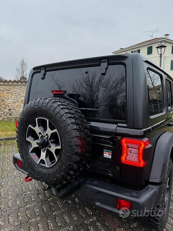 Usata Jeep Wrangler Rubicon 200 CV (147 kW) 2019 Nero SUV