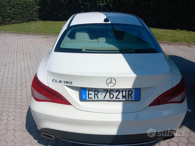 Usata Mercedes CLA180 122 CV (89 kW) 2013 Bianco Berlina
