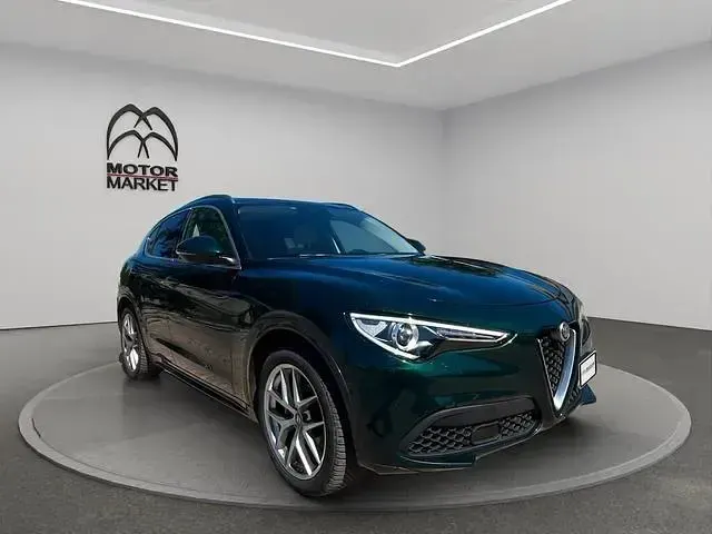 Usata Alfa Romeo Stelvio Ti 280 CV (205 kW) 2020 Verde SUV