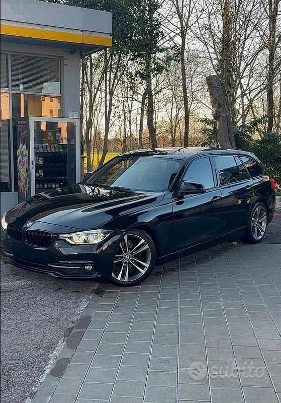 Usata BMW 320 Sport Line 2017 Nero Station wagon